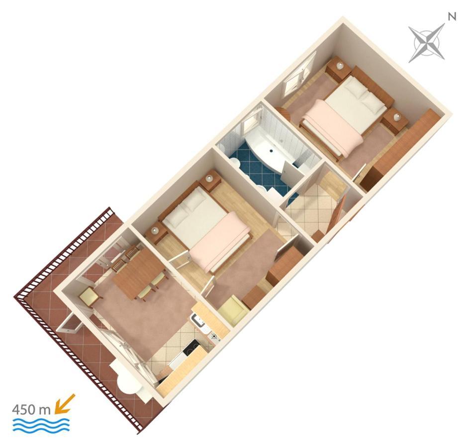 Apartments With A Parking Space Biograd Na Moru, Biograd - 860 Экстерьер фото